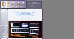 Desktop Screenshot of forexmasters.co.za